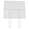 EBM Stainless Steel Barbecue Grill Mesh Double Handle