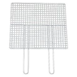 EBM Stainless Steel Barbecue Grill Mesh Double Handle