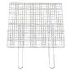 EBM Stainless Steel Chrome Plated Barbecue Grill Mesh Double Handle 2 EBM Stainless Steel Chrome Plated Barbecue Grill Mesh Double Handle -Professional Furniture And Kitchen Supplies Store EBMStainlessSteelChromePlatedBarbecueGrillMeshDoubleHandle3113900