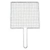 EBM Stainless Steel Chrome Plated Barbecue Grill Mesh Single Handle