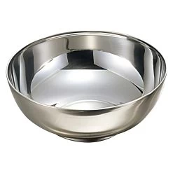 EBM Stainless Steel Extra Thick Soup Bowl For Korean Food