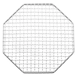 EBM Stainless Steel Octagonal Barbecue Grill Mesh 22 X 9.5cm