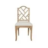 Worlds Away Fairfield Bamboo Dining Chair - Cerused Oak -Professional Furniture And Kitchen Supplies Store FAIRFIELD CO FRONT 01845.1591716121