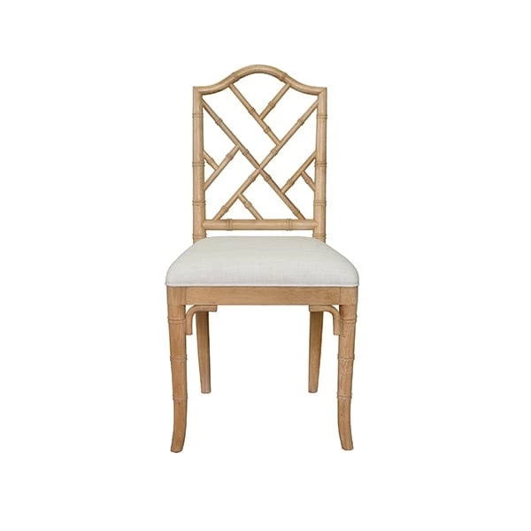 Worlds Away Fairfield Bamboo Dining Chair - Cerused Oak 3 Worlds Away Fairfield Bamboo Dining Chair - Cerused Oak
