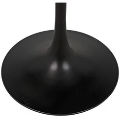 Leah 36"H Black Bar Table With Black Stone Top - Matte Black -Professional Furniture And Kitchen Supplies Store GBAR001MTB 36 6