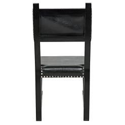 Julian Chair With Leather - Distressed Black 20 Julian Chair With Leather - Distressed Black -Professional Furniture And Kitchen Supplies Store GCHA275D1 6