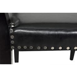 Julian Chair With Leather - Distressed Black 22 Julian Chair With Leather - Distressed Black -Professional Furniture And Kitchen Supplies Store GCHA275D1 8