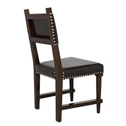 Julian Chair With Leather - Distressed Brown -Professional Furniture And Kitchen Supplies Store GCHA275D 5