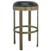 Pablo Counter Stool With Leather -Professional Furniture And Kitchen Supplies Store GSTOOL146MB S 1
