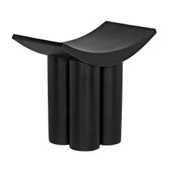 Lavaca Stool - Hand Rubbed Black -Professional Furniture And Kitchen Supplies Store GSTOOL236HB 4