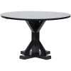 48" Criss-Cross Hand Rubbed Black Round Table 2 48" Criss-Cross Hand Rubbed Black Round Table -Professional Furniture And Kitchen Supplies Store GTAB419HB 48 1