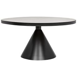 Camila Dining Table - Black Steel