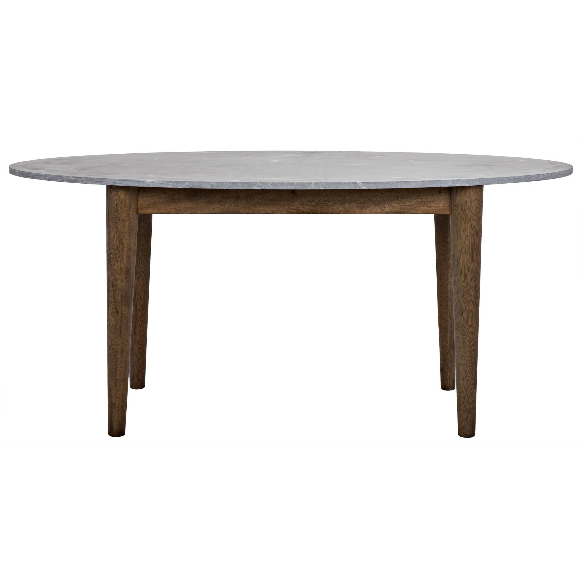 Beatrice Oval Dining Table - Dark Walnut Base 5 Beatrice Oval Dining Table - Dark Walnut Base - Image 3