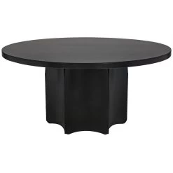 Rilo Black Metal Dining Table
