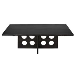 Lory Dining Table - Ebony Walnut -Professional Furniture And Kitchen Supplies Store GTAB574EB 4