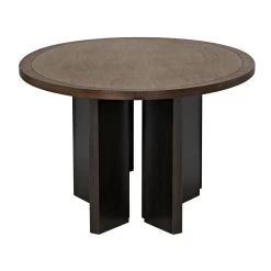 Eaves Table - Dark Walnut & Ebony -Professional Furniture And Kitchen Supplies Store GTAB589 6