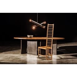 Eaves Table - Dark Walnut & Ebony -Professional Furniture And Kitchen Supplies Store GTAB589 7