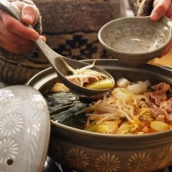 Ginpo Mishima Non-Induction Donabe Casserole -Professional Furniture And Kitchen Supplies Store GinpoMishimaNon InductionDonabeCasserole 2