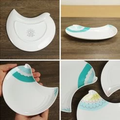 HAREKUTANI Porcelain Bird Plate -Professional Furniture And Kitchen Supplies Store HAREKUTANIPorcelainBirdPlate 4