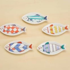 HAREKUTANI Porcelain Fish Petit Plate -Professional Furniture And Kitchen Supplies Store HAREKUTANIPorcelainFishPetitPlate 7