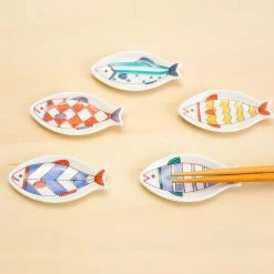HAREKUTANI Porcelain Fish Petit Plate -Professional Furniture And Kitchen Supplies Store HAREKUTANIPorcelainFishPetitPlate 8