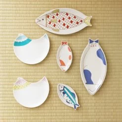 HAREKUTANI Porcelain Fish Plate -Professional Furniture And Kitchen Supplies Store HAREKUTANIPorcelainFishPlate 3 63296a77 4065 4d65 bf5f f26d640818a6