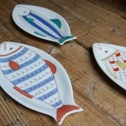 HAREKUTANI Porcelain Fish Plate -Professional Furniture And Kitchen Supplies Store HAREKUTANIPorcelainFishPlate 5