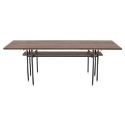 Nuevo Stacking Drop Leaf Dining Table - Smoked -Professional Furniture And Kitchen Supplies Store HGDA686 12