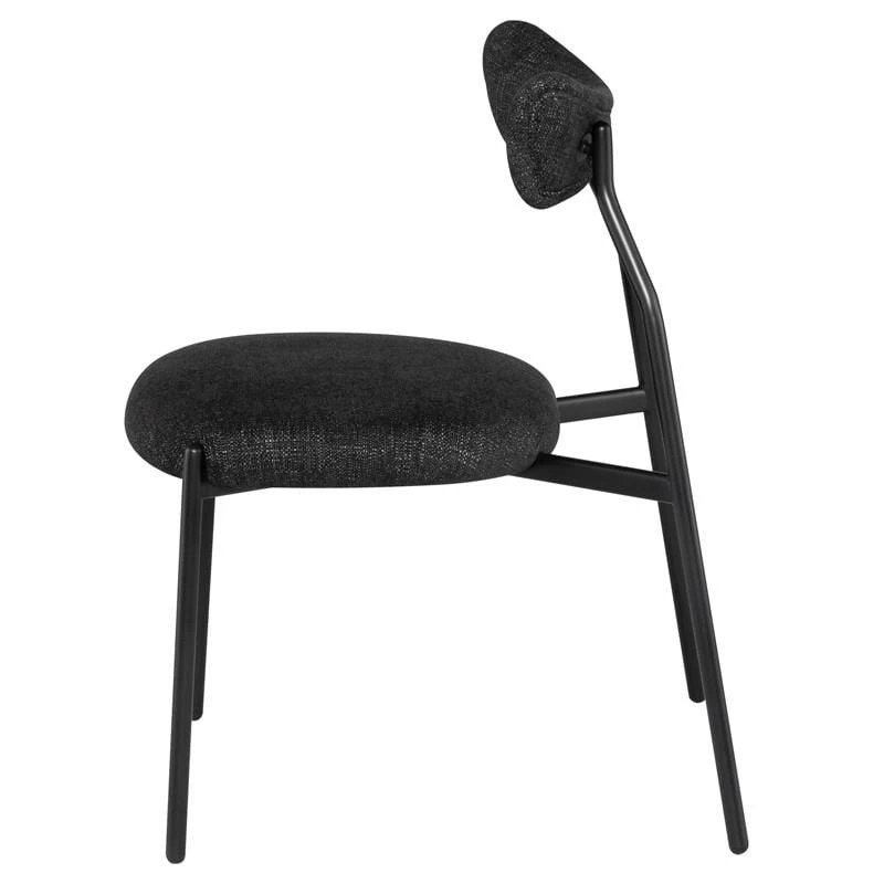 District Eight Dragonfly Dining Chair - Tweed Shadow 4 District Eight Dragonfly Dining Chair - Tweed Shadow - Image 2