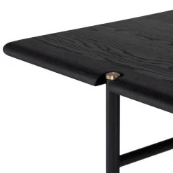 Nuevo Stacking Table Dining Table - Ebonized 9 Nuevo Stacking Table Dining Table - Ebonized -Professional Furniture And Kitchen Supplies Store HGDA848 4