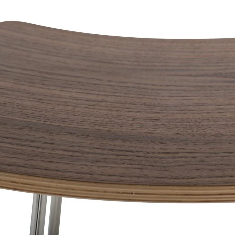 Nuevo Kirsten Counter Stool - Walnut 6 Nuevo Kirsten Counter Stool - Walnut - Image 4