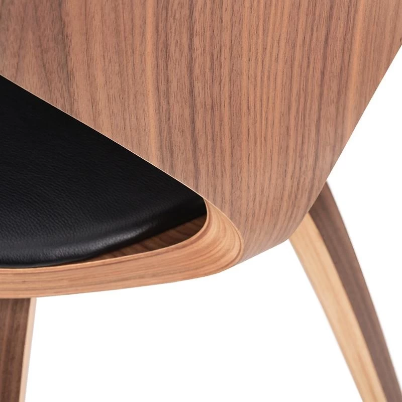 Nuevo Satine Dining Chair - Black 8 Nuevo Satine Dining Chair - Black - Image 6