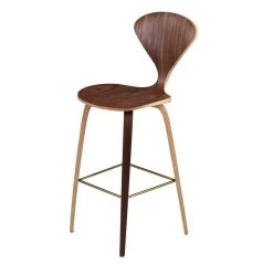 Nuevo Satine Bar Stool - Walnut -Professional Furniture And Kitchen Supplies Store HGEM796 7