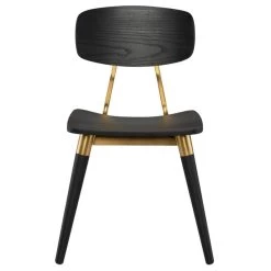 Nuevo Scholar Dining Chair - Onyx