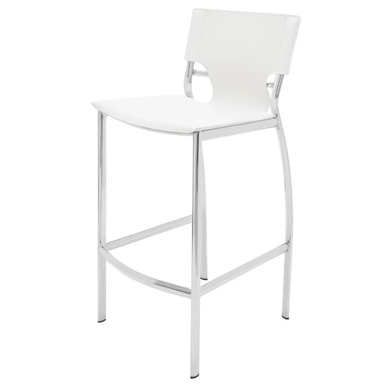 Nuevo Lisbon Bar Stool - White 4 Nuevo Lisbon Bar Stool - White - Image 2