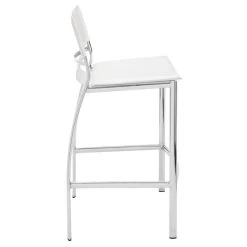 Nuevo Lisbon Counter Stool - White 7 Nuevo Lisbon Counter Stool - White -Professional Furniture And Kitchen Supplies Store HGGA221 17
