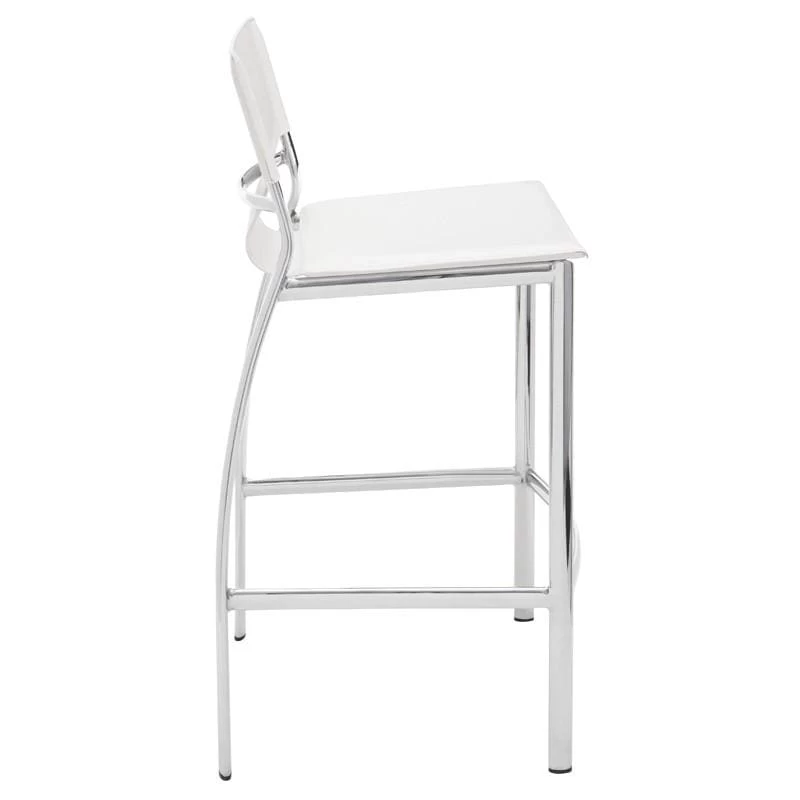 Nuevo Lisbon Counter Stool - White 5 Nuevo Lisbon Counter Stool - White - Image 3
