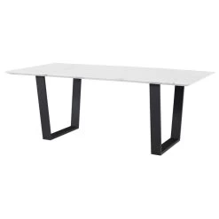 Nuevo Catrine Dining Table - White