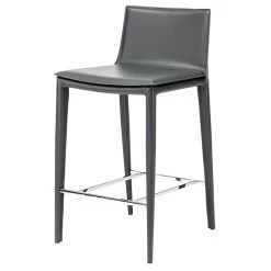 Nuevo Palma Counter Stool - Dark Grey -Professional Furniture And Kitchen Supplies Store HGND110 10