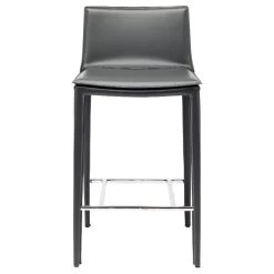 Nuevo Palma Counter Stool - Dark Grey