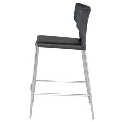 Nuevo Wayne Counter Stool - Dark Grey 28 Nuevo Wayne Counter Stool - Dark Grey -Professional Furniture And Kitchen Supplies Store HGND147 11