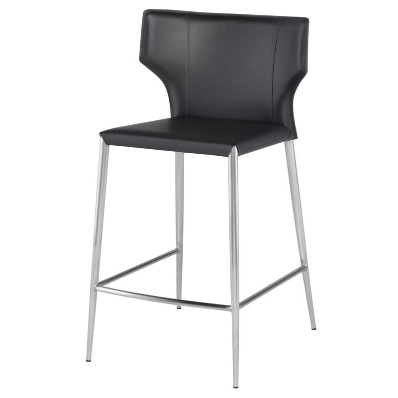Nuevo Wayne Counter Stool - Dark Grey 12 Nuevo Wayne Counter Stool - Dark Grey - Image 10