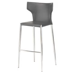 Nuevo Wayne Counter Stool - Dark Grey 31 Nuevo Wayne Counter Stool - Dark Grey -Professional Furniture And Kitchen Supplies Store HGND147 7