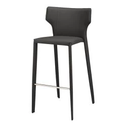 Nuevo Wayne Counter Stool - Dark Grey 23 Nuevo Wayne Counter Stool - Dark Grey -Professional Furniture And Kitchen Supplies Store HGND157 9