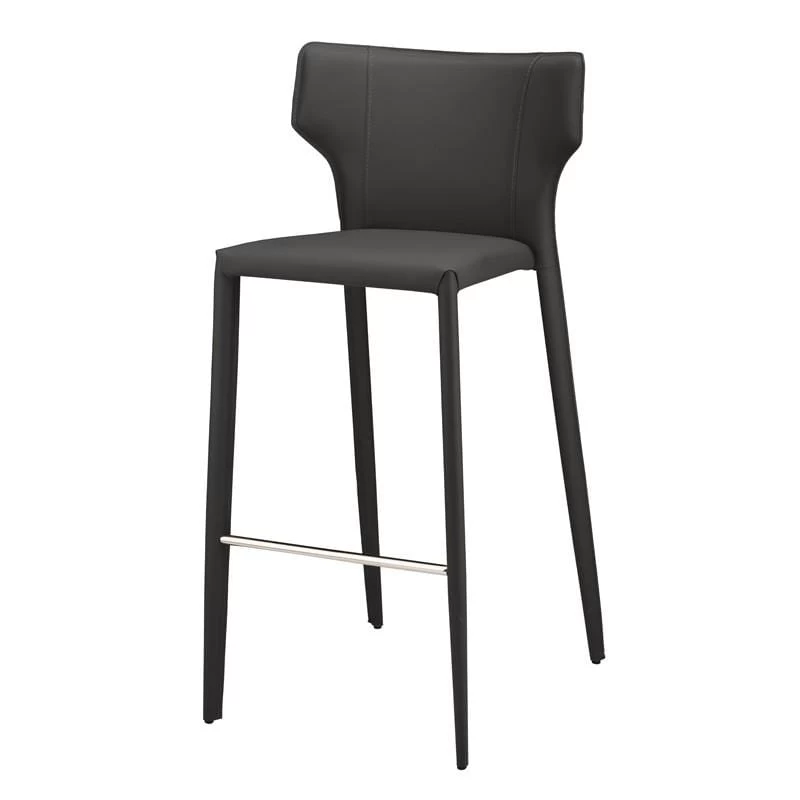 Nuevo Wayne Counter Stool - Dark Grey 8 Nuevo Wayne Counter Stool - Dark Grey - Image 6