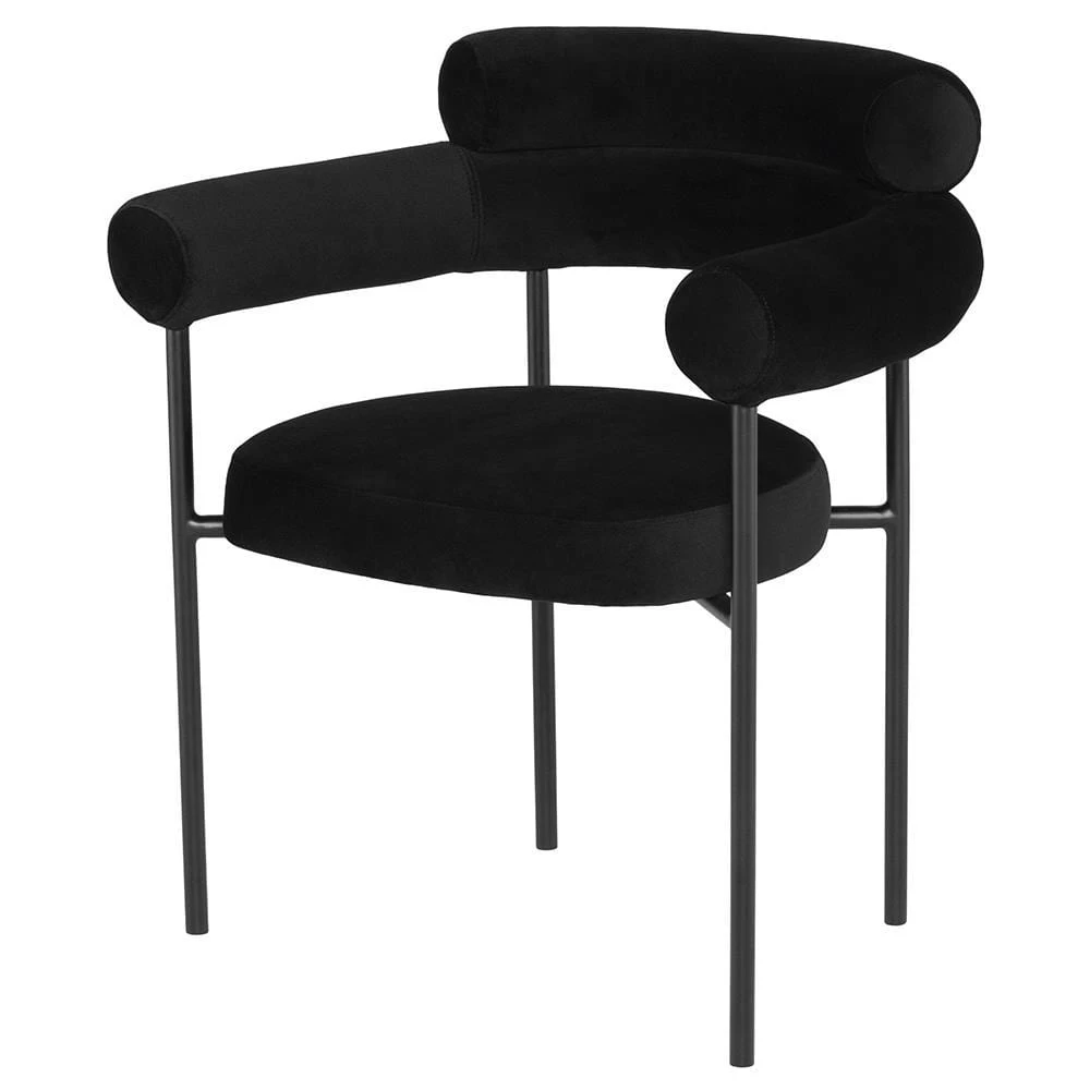 Nuevo Portia Dining Chair - Black 4 Nuevo Portia Dining Chair - Black - Image 2