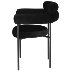 Nuevo Portia Dining Chair - Black 8 Nuevo Portia Dining Chair - Black -Professional Furniture And Kitchen Supplies Store HGSN149SHR
