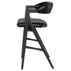 Nuevo Anita Counter Stool - Raven 8 Nuevo Anita Counter Stool - Raven -Professional Furniture And Kitchen Supplies Store HGSR730 2