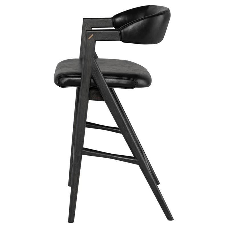 Nuevo Anita Counter Stool - Raven 5 Nuevo Anita Counter Stool - Raven - Image 3