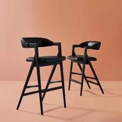 Nuevo Anita Counter Stool - Raven 9 Nuevo Anita Counter Stool - Raven -Professional Furniture And Kitchen Supplies Store HGSR730 4